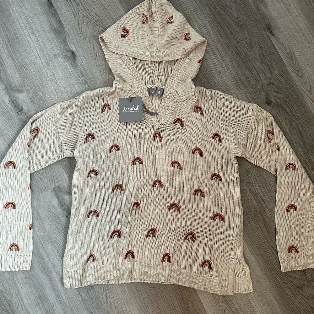 Marshed Womens Rainbow Sweater